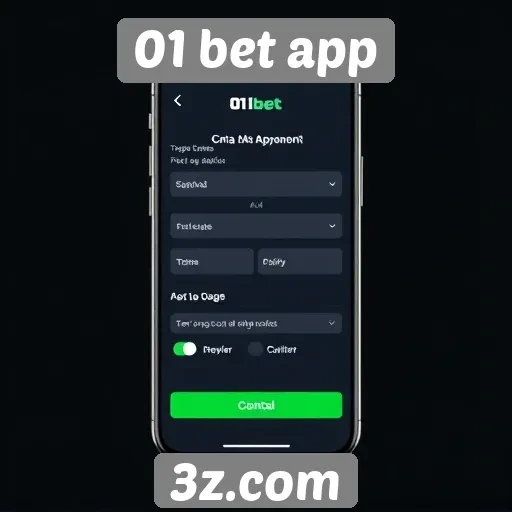 Como criar uma conta na plataforma 01 bet app