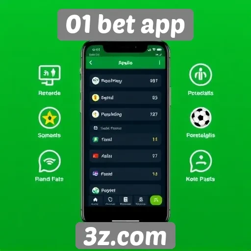 Principais recursos do 01 bet app