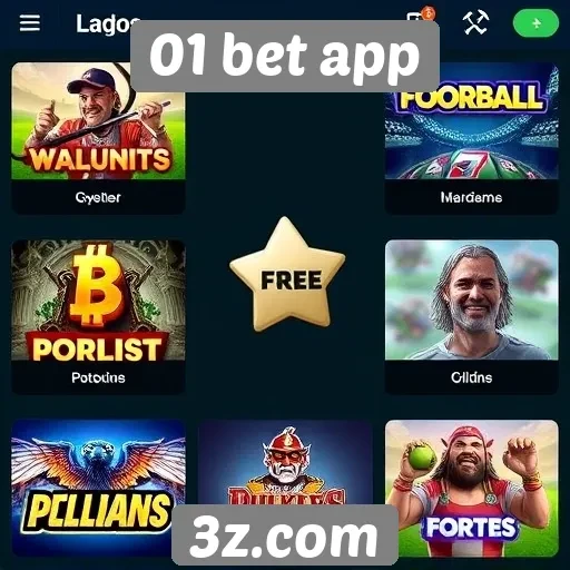 Novos jogos disponíveis no 01 bet app