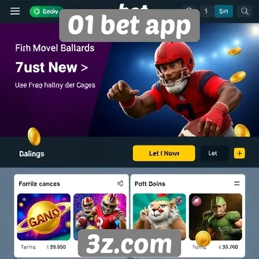 Promoções e bônus no 01 bet app